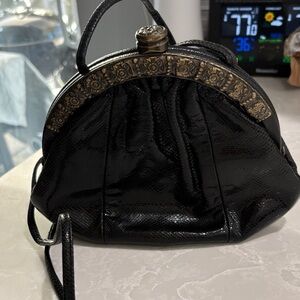Vintage Susan Gail crossbody Genuine Snake Bellido made in Spain